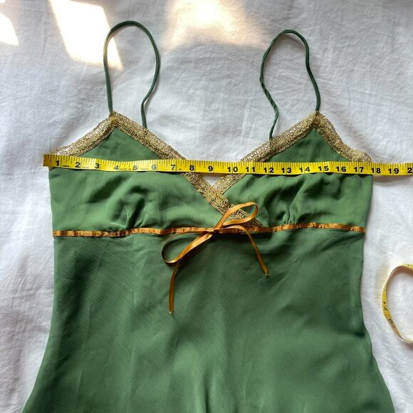 Green Vintage Sleeveless Top - Picture 5 of 7